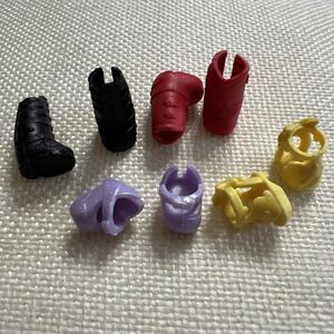 My Little Pony Mini Equestria Girls Doll Shoes Boots Heels Flats Lot of 4 Pair